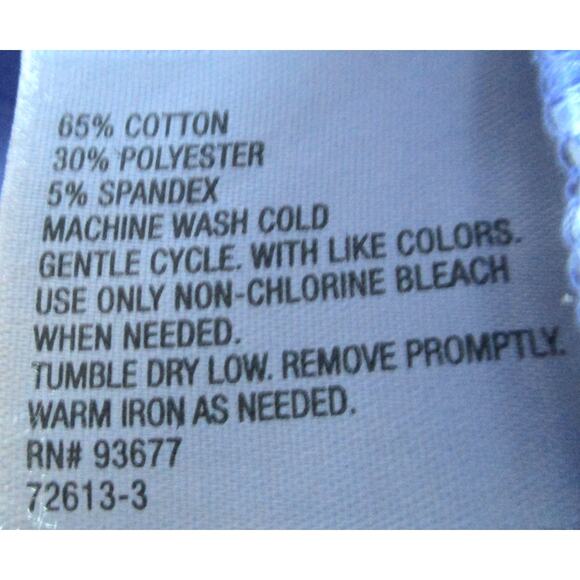 Worthington Women's Purple Long Sleeve Stretch Button Front Blouse Size 14 - Picture 9 of 9